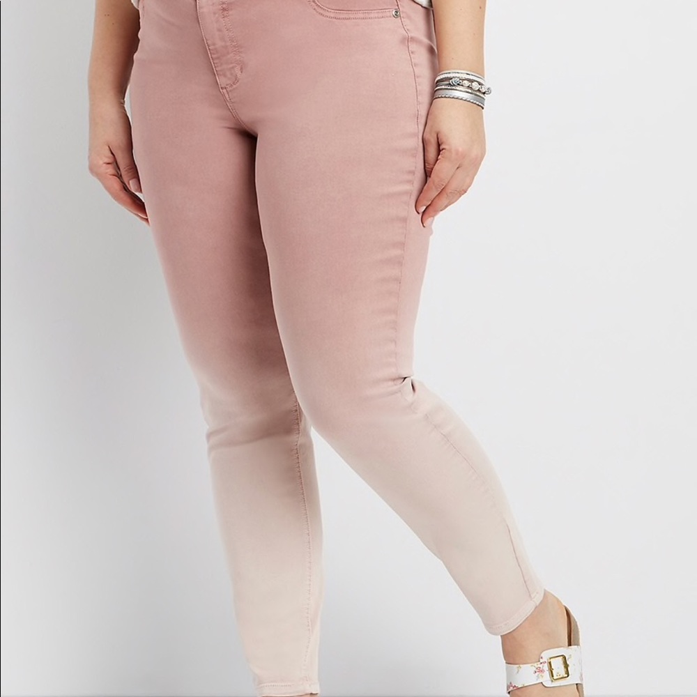 Plus Size Ombré Jegging